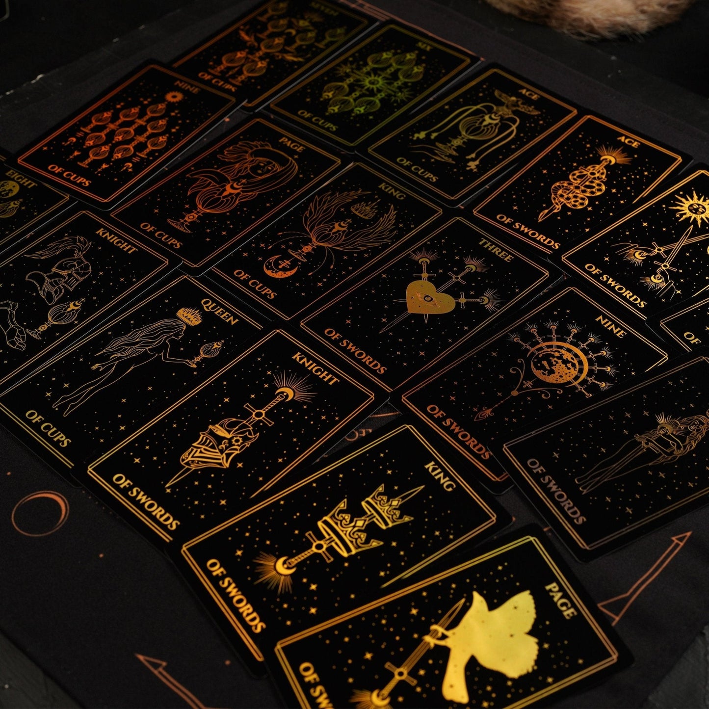 Moonlight Gold Rainbow Foil