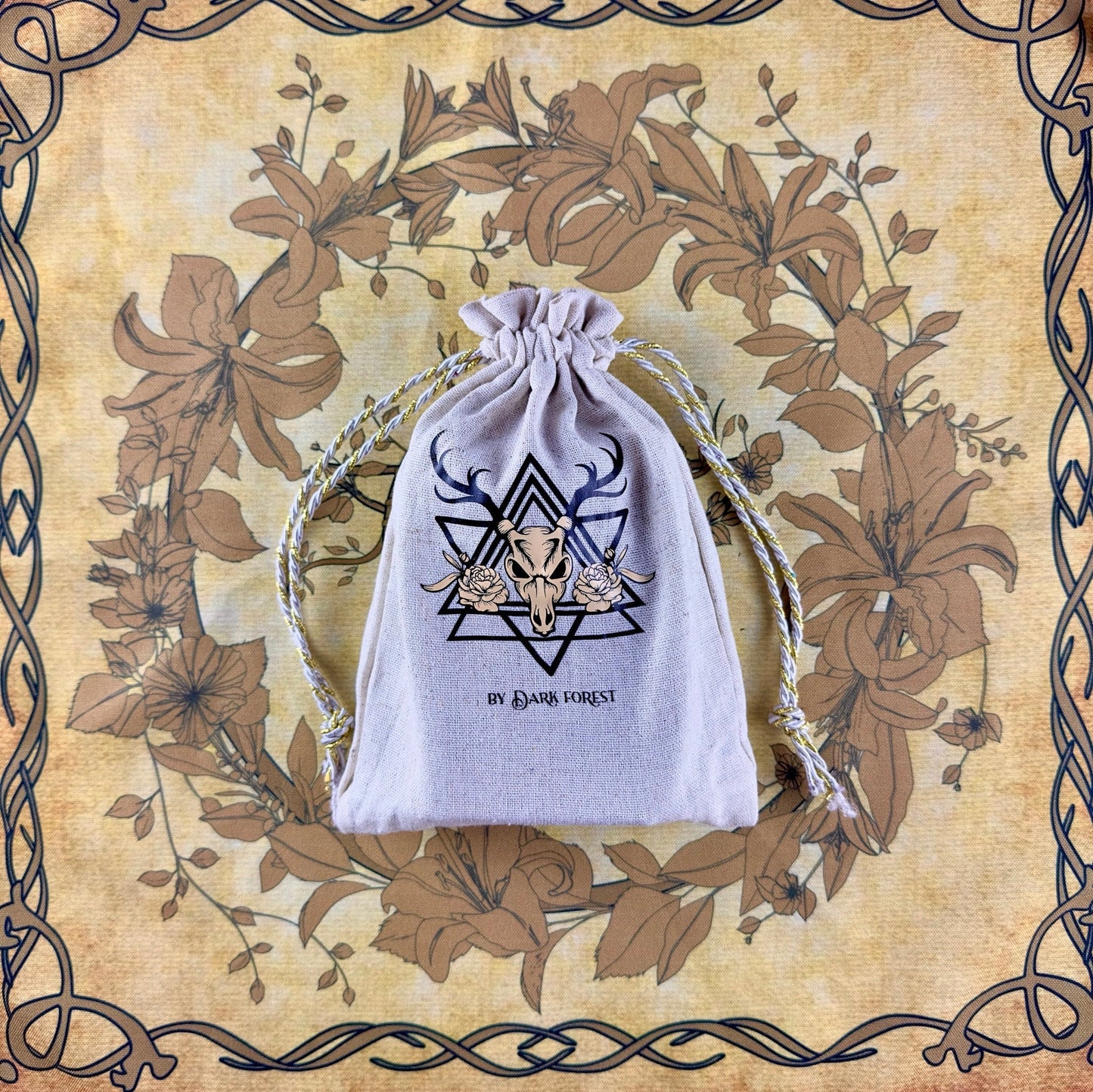 Vintage Bag for Tarot Cards