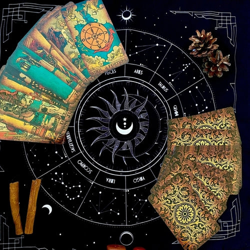 The Rider Waite Borderless Vintage Tarot Deck